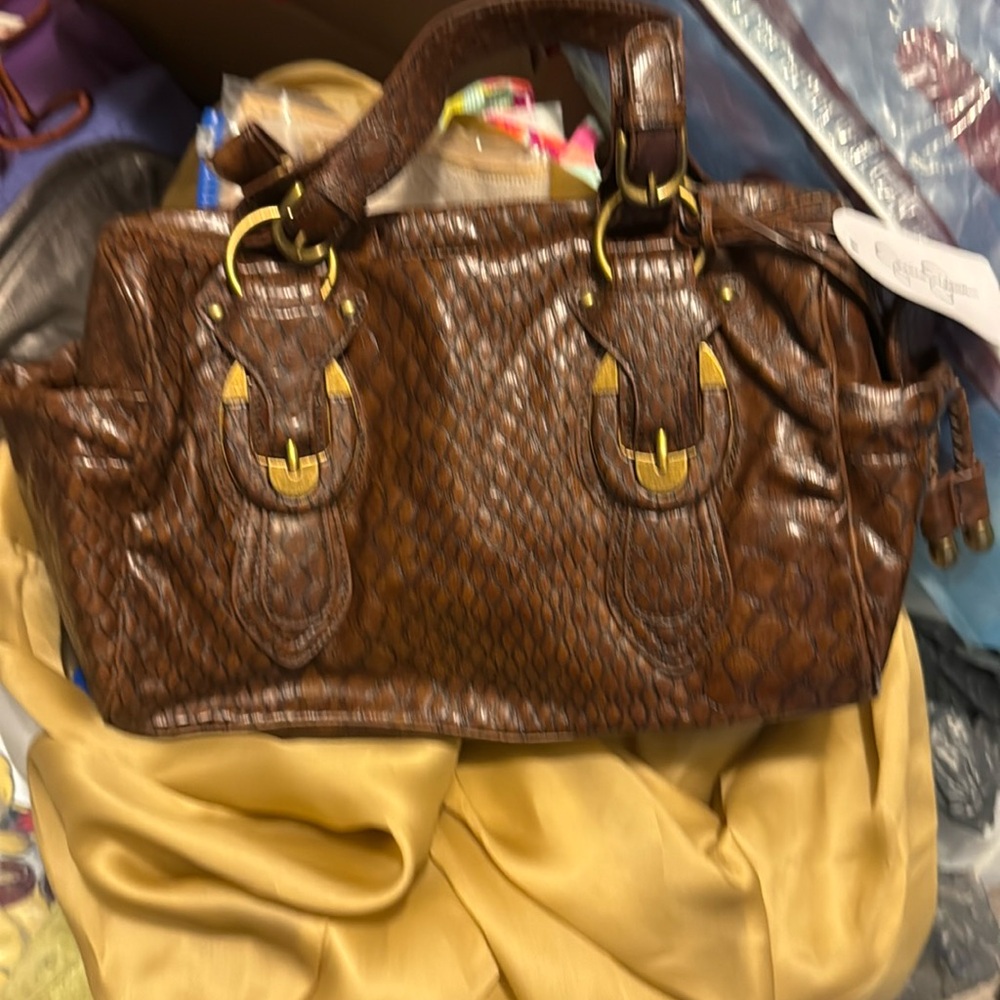 Jessica Simpson bag. Brown with loads of room NWT